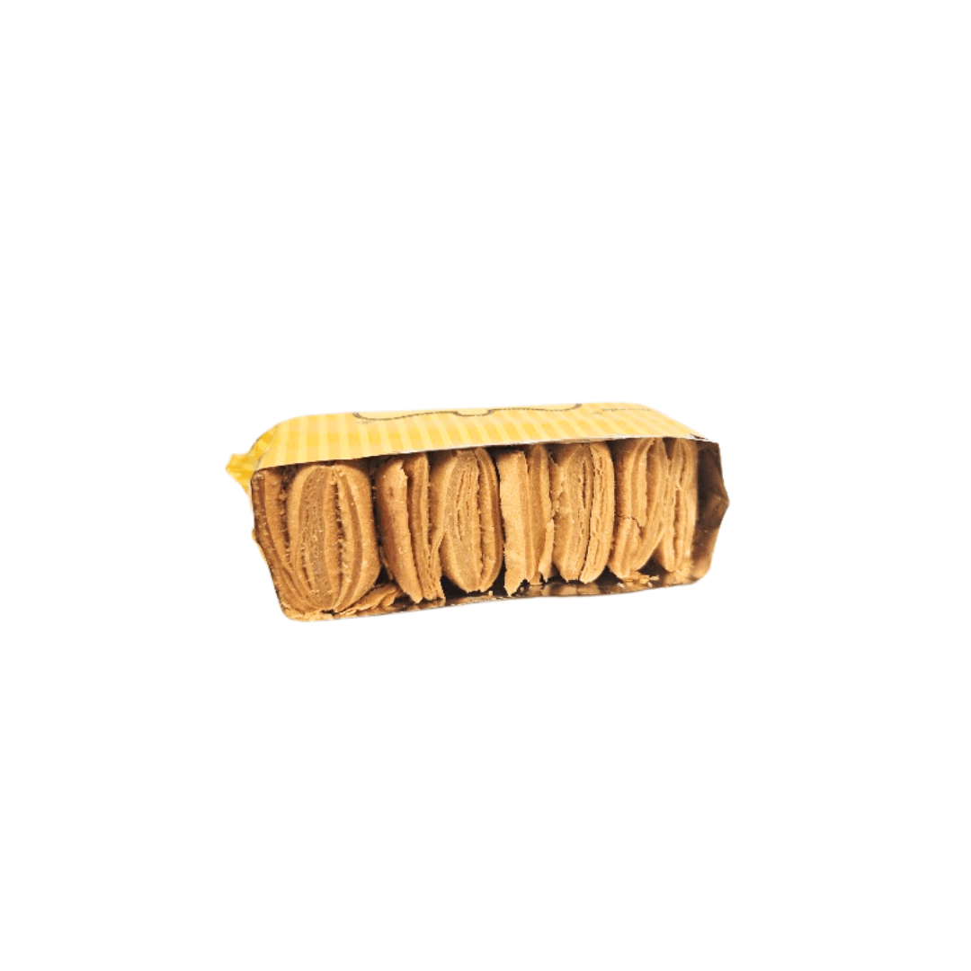Jacobina square biscuits in packaging