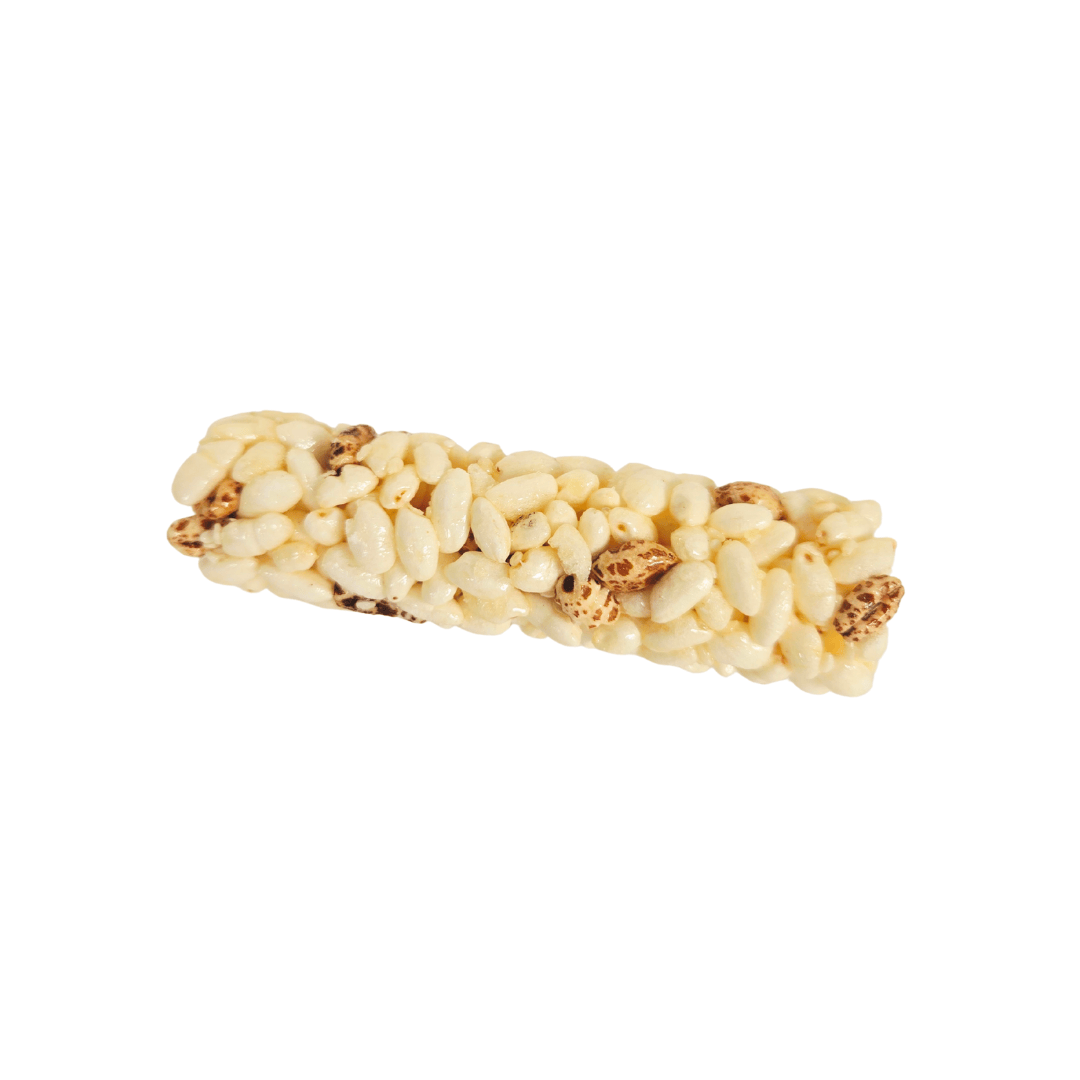 Barley Rice Stick with visible brown barley and white rice pieces.
