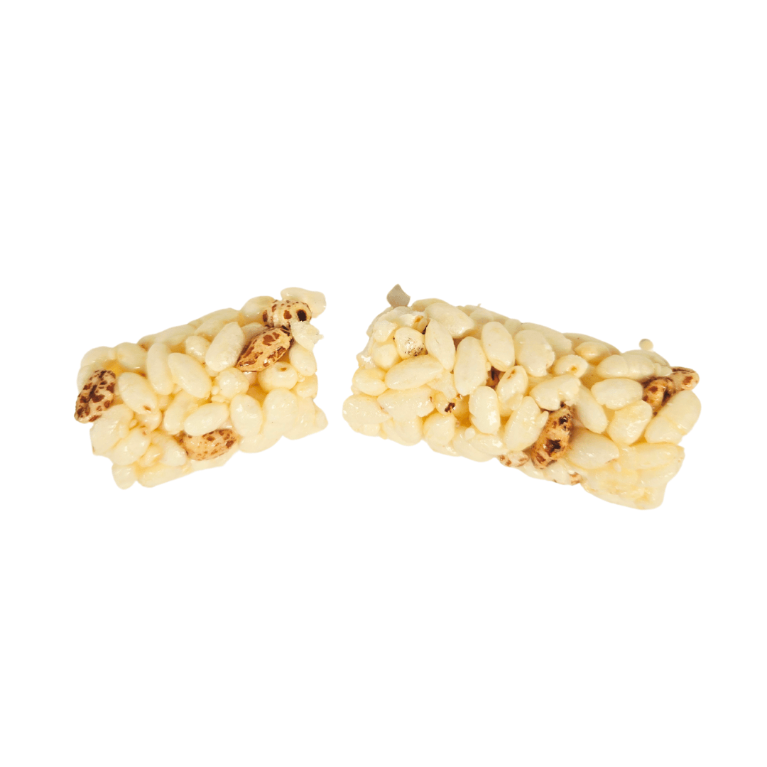 Barley Rice Stick with visible brown barley and white rice pieces.
