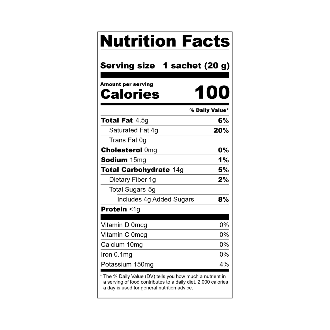 Matcha Green Tea Latte nutrition facts