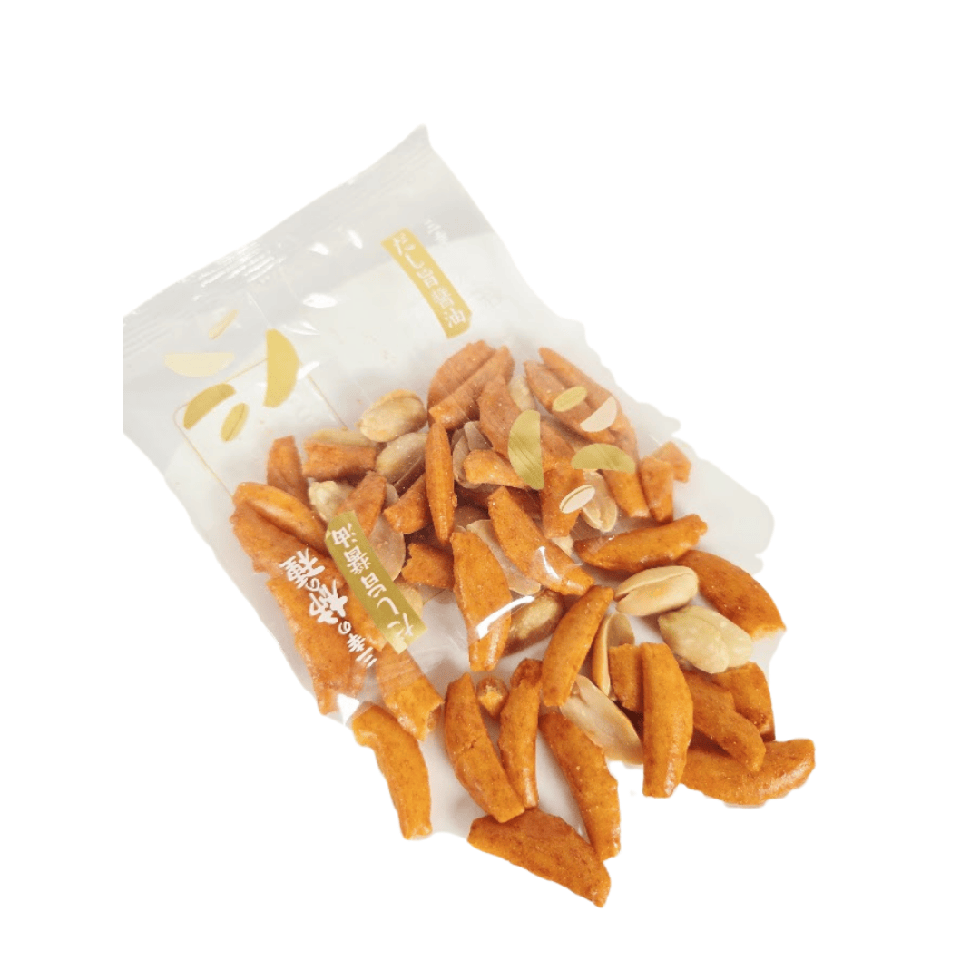 Japanese Sanko Kakinotane rice crackers and peanuts